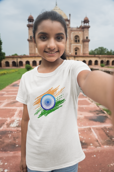 Happy Independence Day Girl's T-shirt